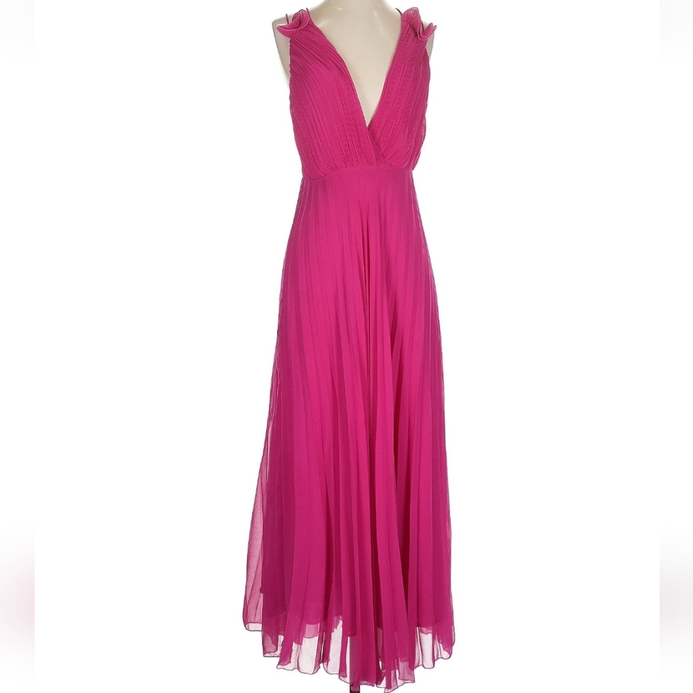 Zara Pleated Pink Dress Size S NWT - Picture 15 of 16